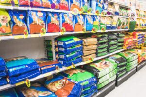 all well beings pet food on supermarket shelves