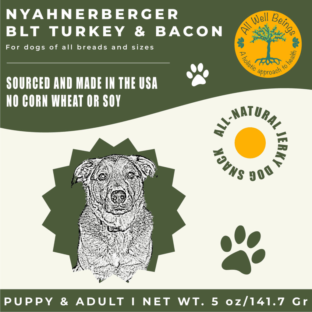 BLT Turkey and Bacon jerky dog snack