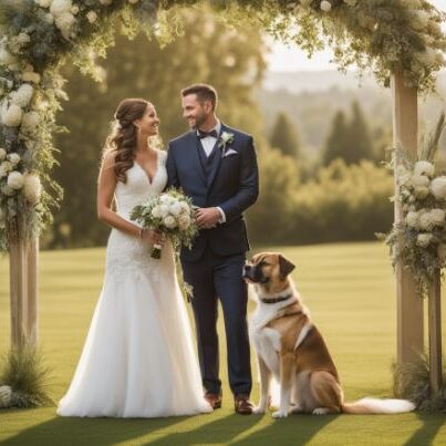 pets im wedding